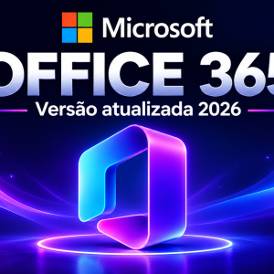 Banner Neon do Office 365 2026